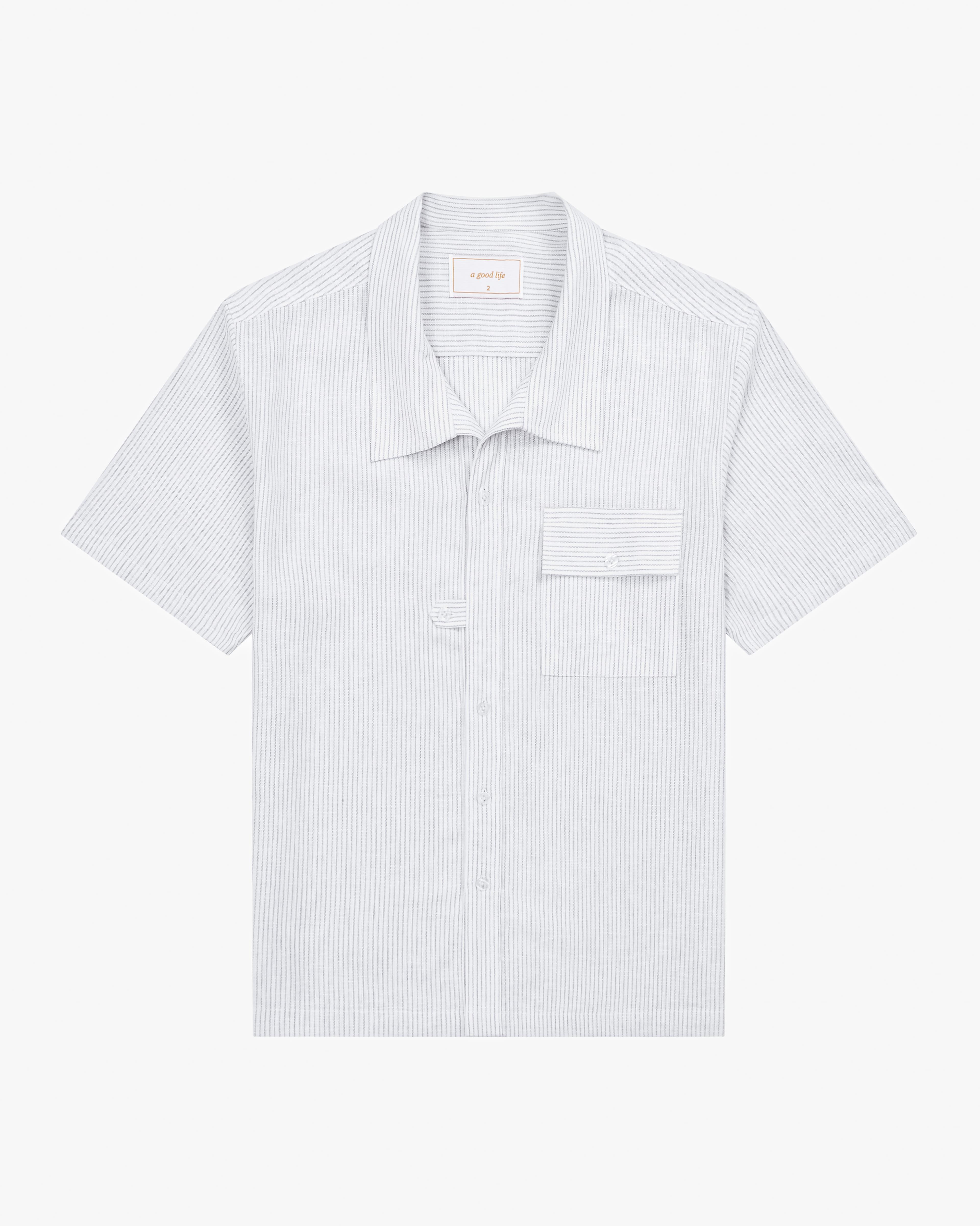 Summer Striped Linen Shirt